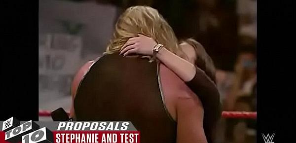  WWE Raw sex fuck Stunning in-ring proposals  WWE Top 10  Nov. 27  2